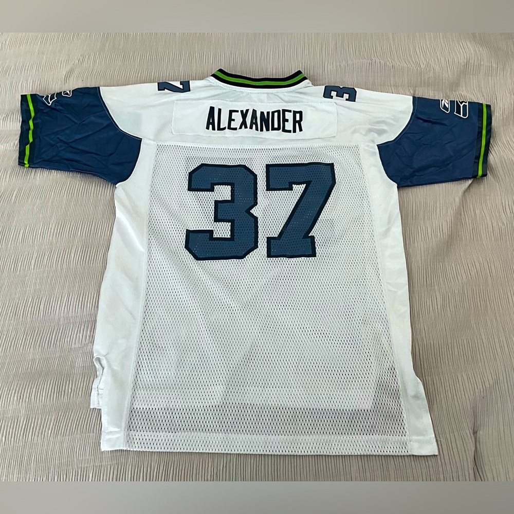 Vintage Shaun Alexander Seattle Seahawks Jersey - YOUTH Large